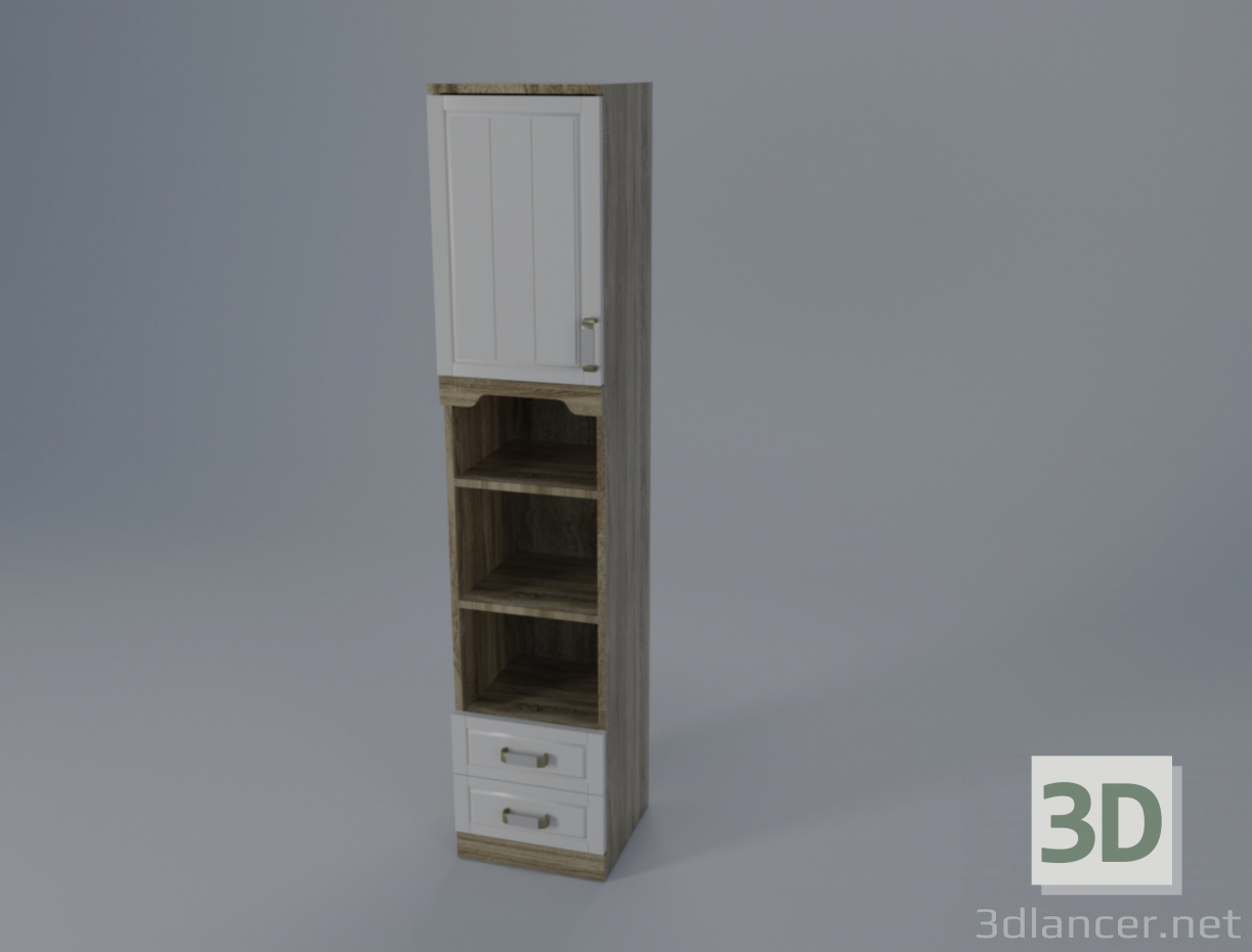 3d model Cabinet case - preview