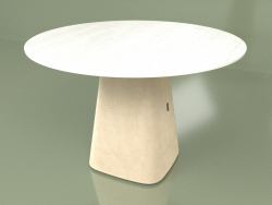 डाइनिंग टेबल डुओ (सफेद)