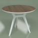 3d model Dining table Glat Walnut (white, 900) - preview