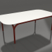 modello 3D Tavolino (Rosso vino, DEKTON Zenith) - anteprima