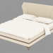 3d модель Ліжко двоспальне L3MONI – превью
