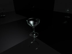 Copa de vino de cristal