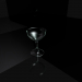 Copa de vino de cristal 3D modelo Compro - render