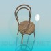 3d model Chair of natural material - preview