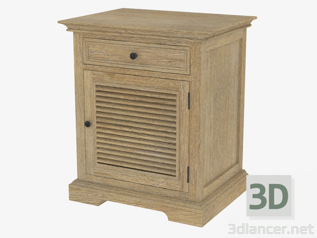 3d model Table attached BRITANIA SHUTTER ACCENT TABLE (8810.1152) - preview