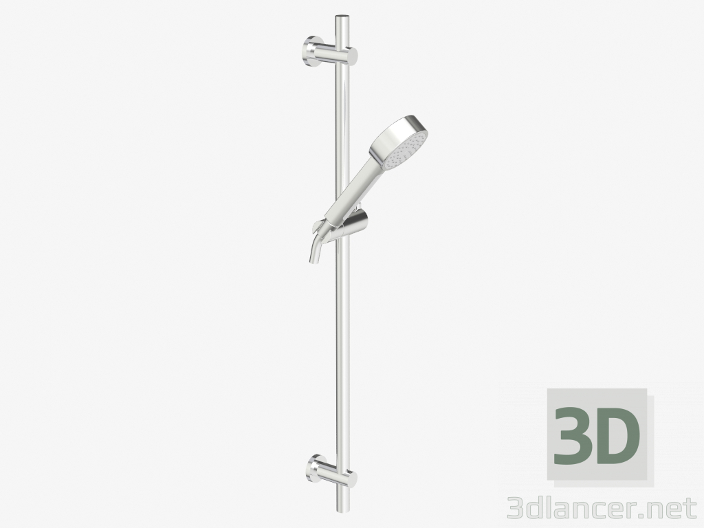 3d model Set de ducha Rexx S5 - vista previa