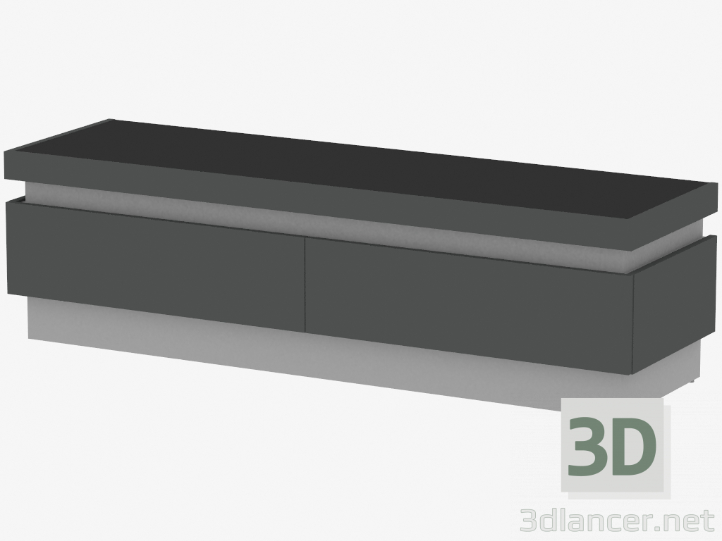 modello 3D Porta TV (TYPE LYOF01) - anteprima