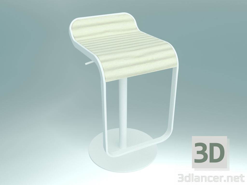 3D modeli LEM tabure (S79 H55-67 laminat) - önizleme