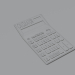 Modelo 3d calculadora - preview