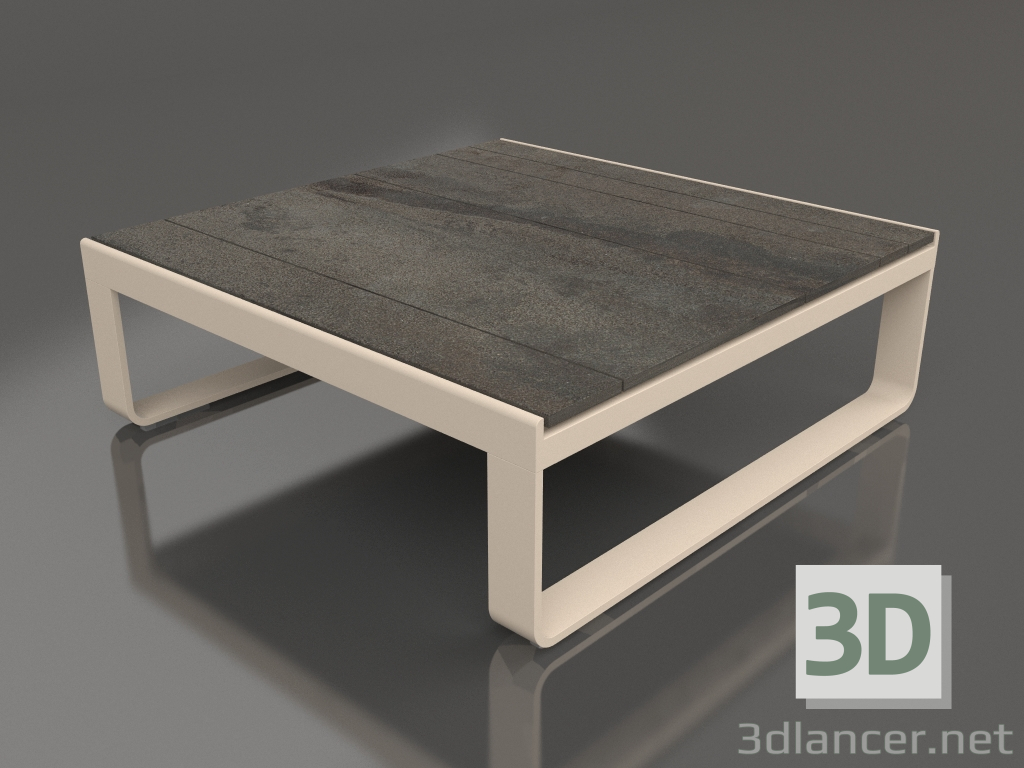 3d модель Кофейный столик 90 (DEKTON Radium, Sand) – превью