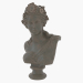 modello 3D Scultura in bronzo del busto della ragazza di Corine - anteprima