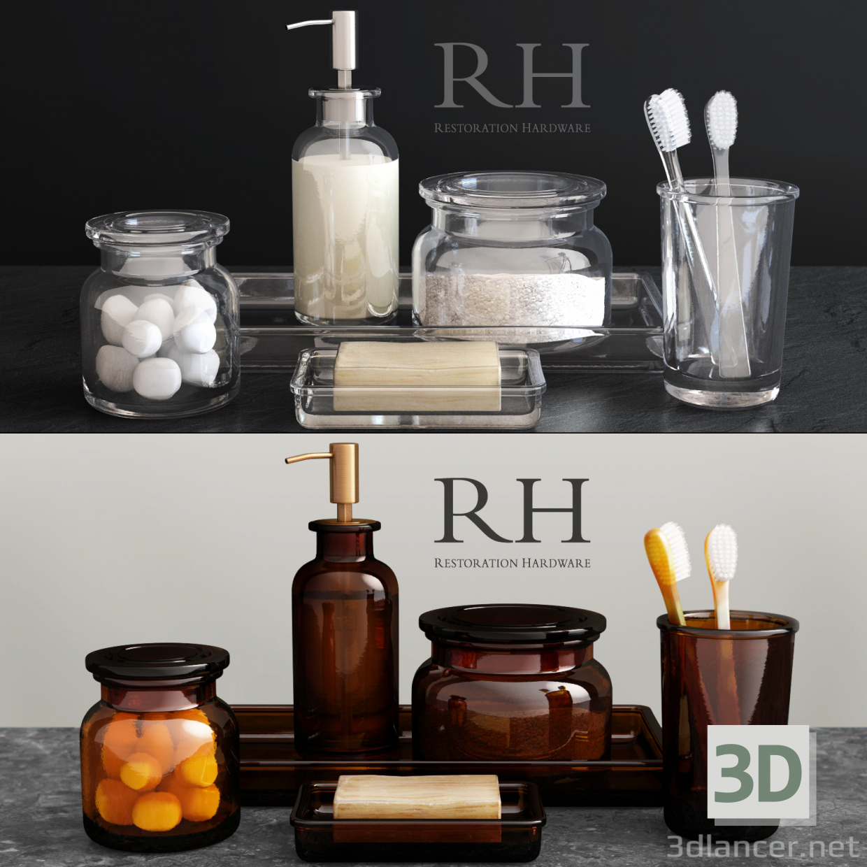 3d model PHARMACY ACCESSORIES - preview