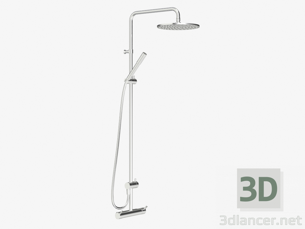 3d модель Душовий комплект Inxx Shower System Kit 160 c / c – превью