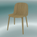 3d model Chair wide with wooden base Visu (Oak) - preview