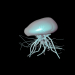 3d model jellyfish - preview