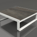 3d model Coffee table 90 (DEKTON Radium, Agate gray) - preview