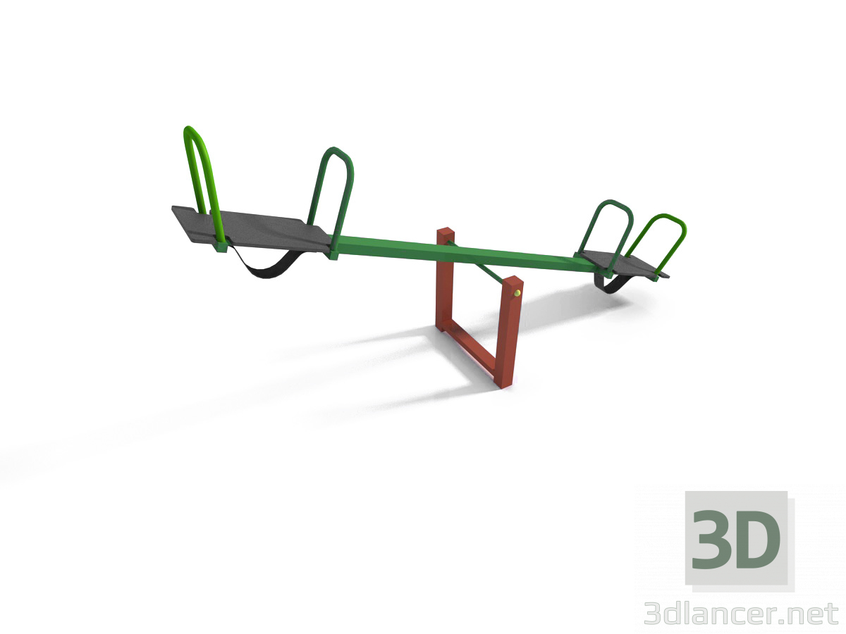 3d Swing. Balance model buy - render