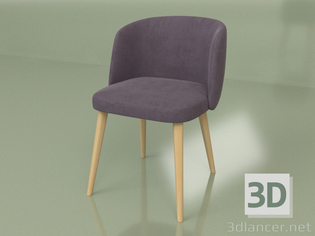 3D modeli Sandalye Mio (Ağaç) - önizleme
