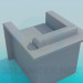 3D modeli Koltuk-minimalizm tarzı - önizleme