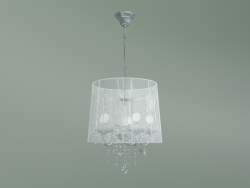 Hanging chandelier 2045-5 (chrome-white)