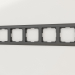 3d model Frame for 5 posts Stream (graphite) - preview