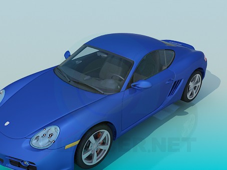 modèle 3D Porsche - preview