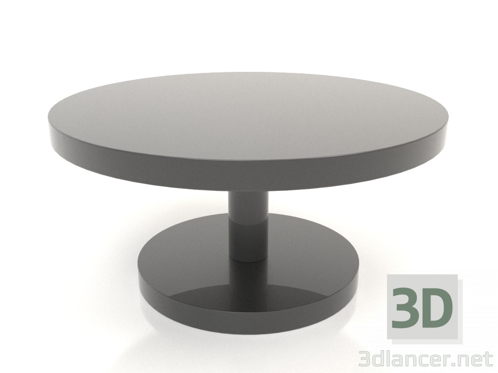 3d model Coffee table JT 022 (D=800x400, black plastic color) - preview