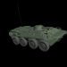 modello 3D BTR-80 - anteprima