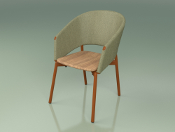 आराम कुर्सी 022 (धातु जंग, जैतून)