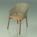 modèle 3D Chaise confort 022 (Metal Rouille, Olive) - preview