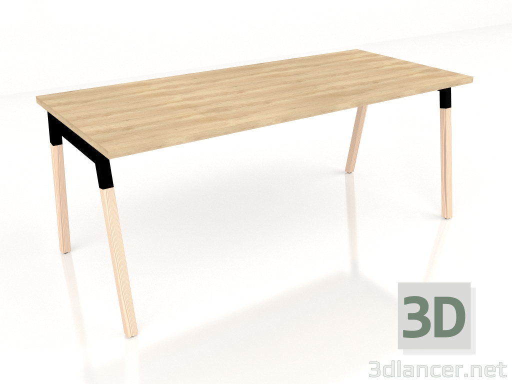 modèle 3D Table de travail Ogi W BOW05 (1800x800) - preview