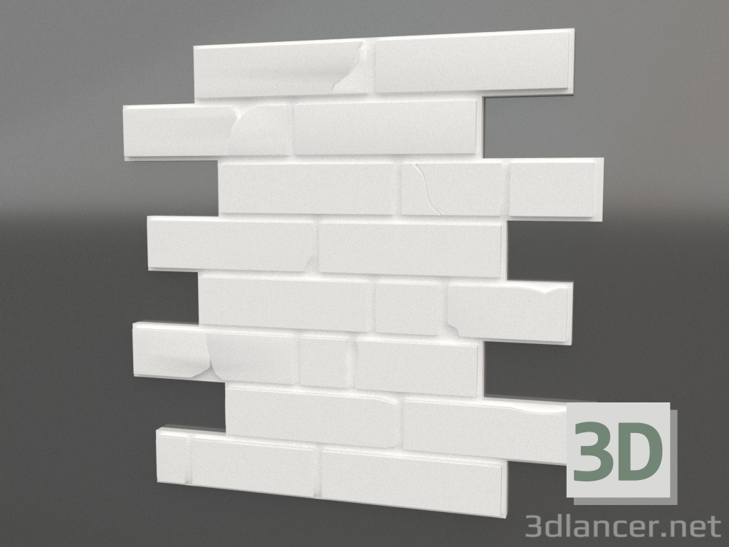 3D modeli 3 boyutlu panel E-01 - önizleme
