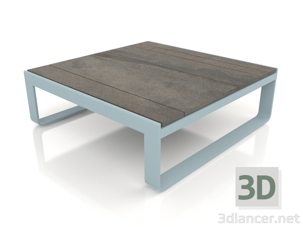 3d model Coffee table 90 (DEKTON Radium, Blue gray) - preview