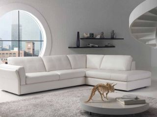 The elegant simplicity of the white interior