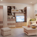 कमरे में रहने वाले फर्नीचर का विजुअलाइजेशन 3d max corona render में प्रस्तुत छवि