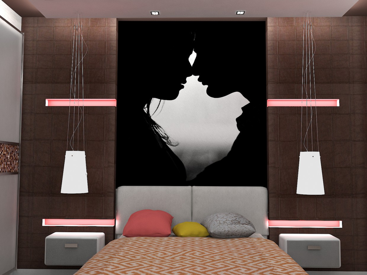 Bedroom for lovers :)) Bedroom for lovers :)) in 3d max vray image