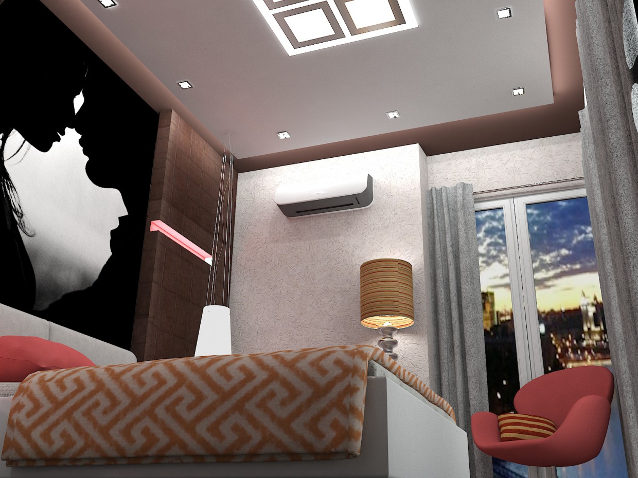 Bedroom for lovers :)) Bedroom for lovers :)) in 3d max vray image