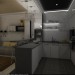 Küche-Wohnzimmer