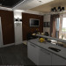Кухня-вітальня в 3d max vray 3.0 зображення