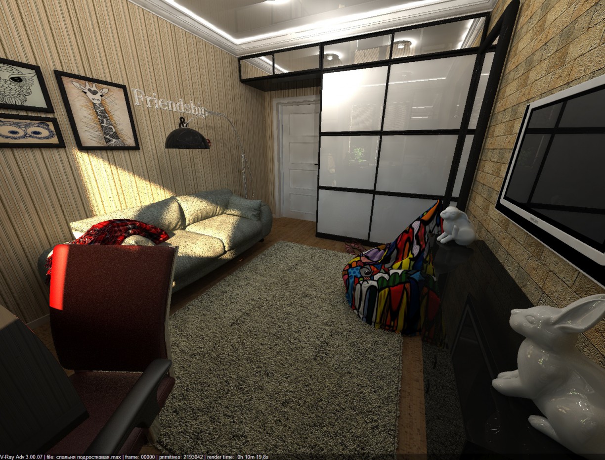 room for teenager room for teenager in 3d max vray 3.0 image