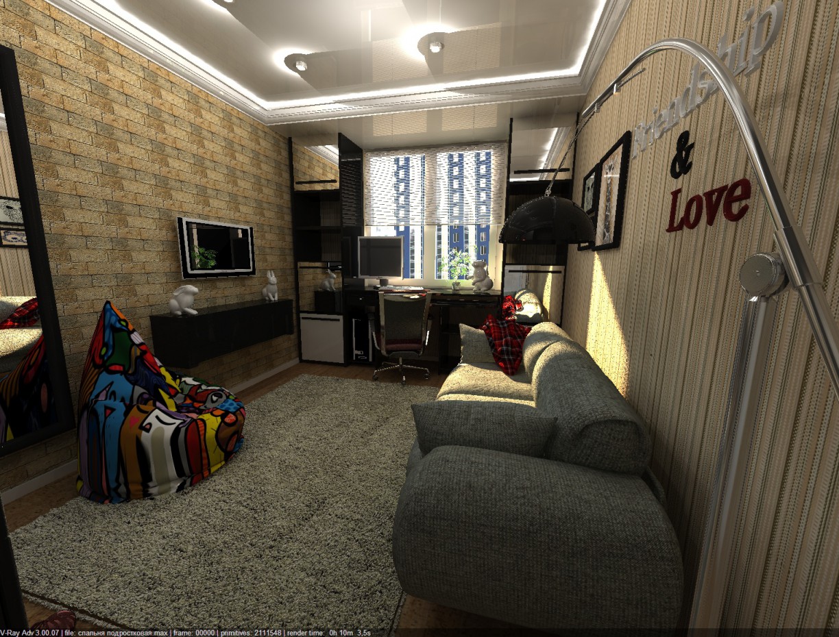 room for teenager room for teenager in 3d max vray 3.0 image