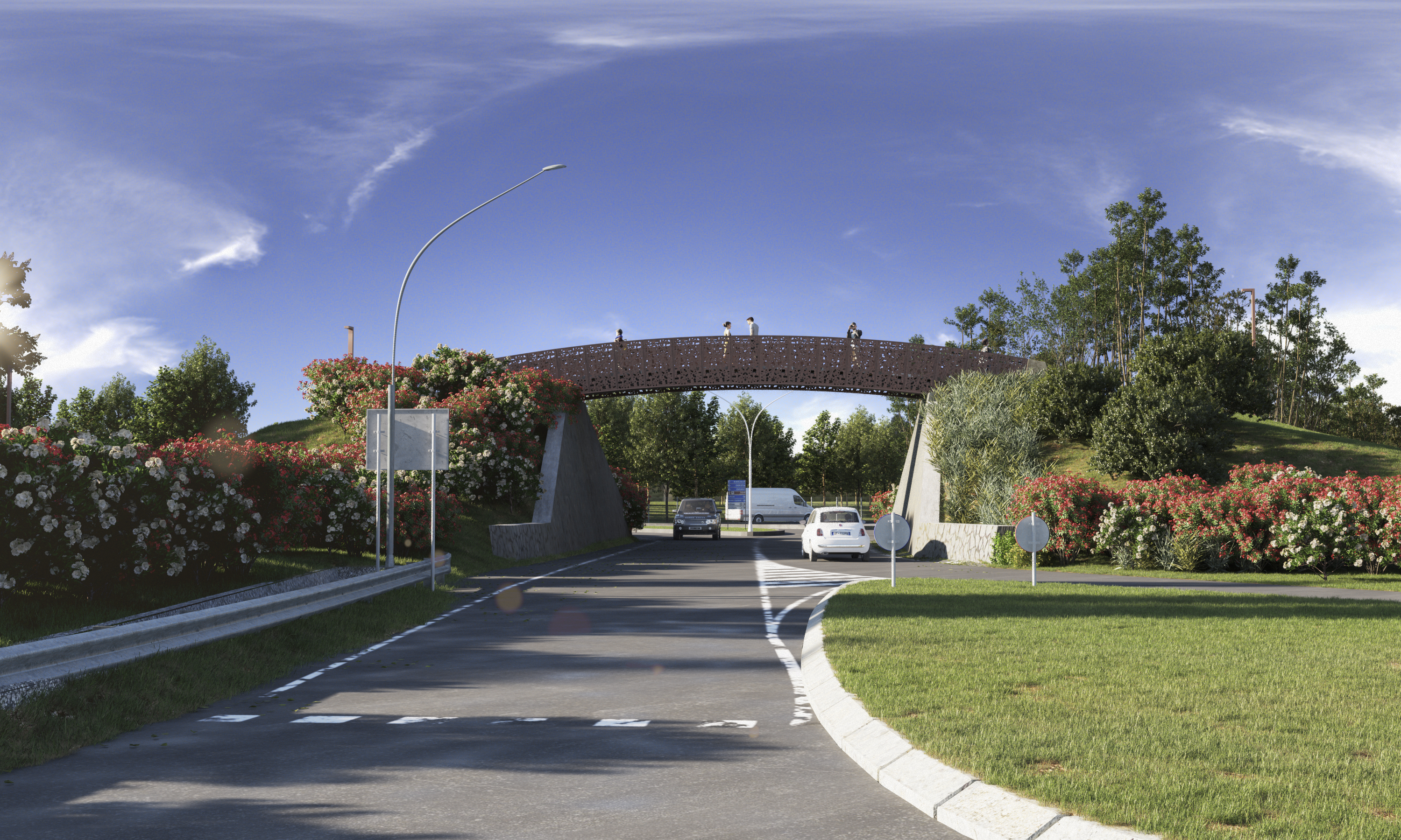 Ponte en Montalto di Castro in 3d max vray 3.0 image