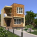 Two-storey house 6,5x7,5m