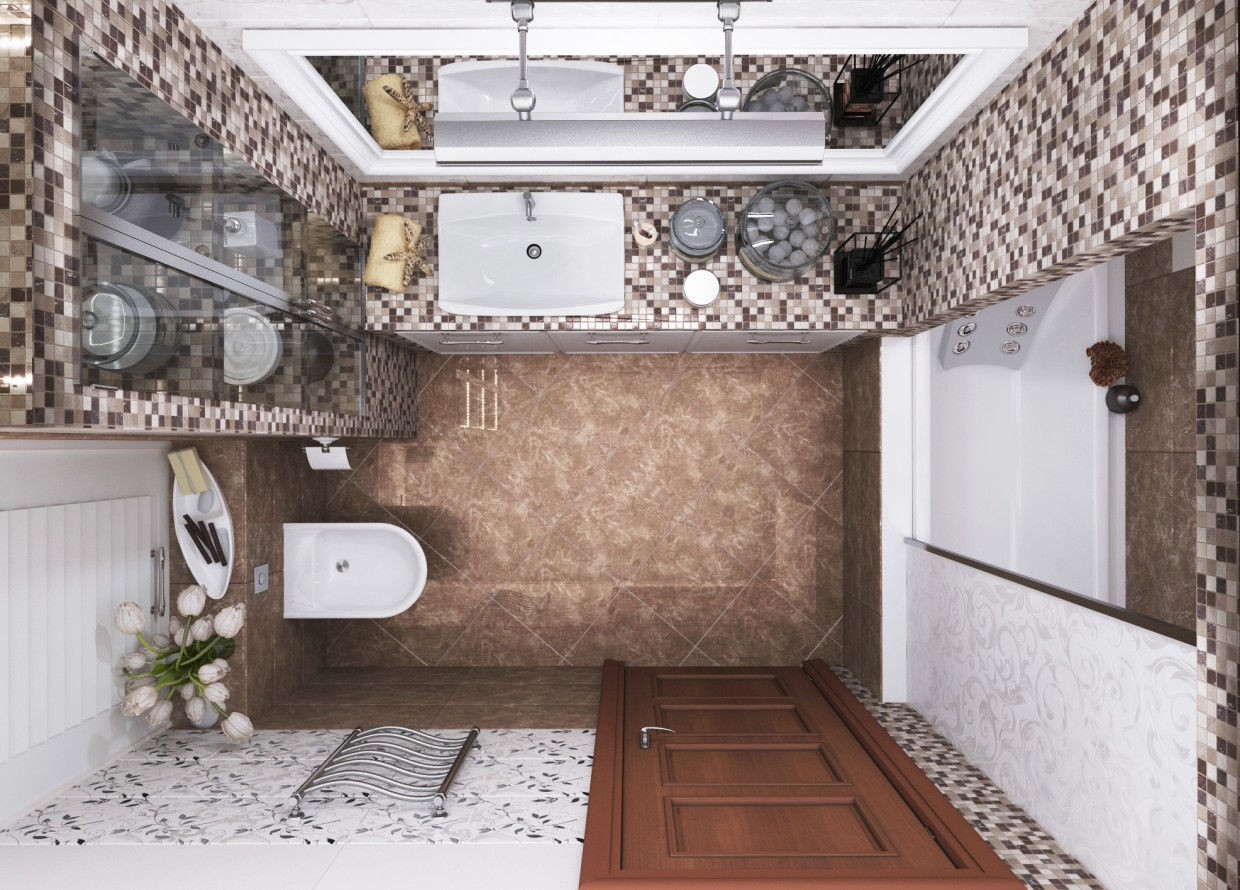 Санвузол Санвузол в 3d max vray зображення