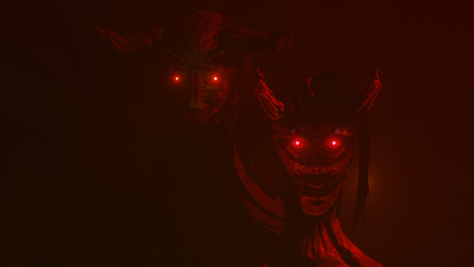 Demons in Blender cycles render image