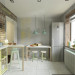 Piccola cucina in 3d max corona render immagine