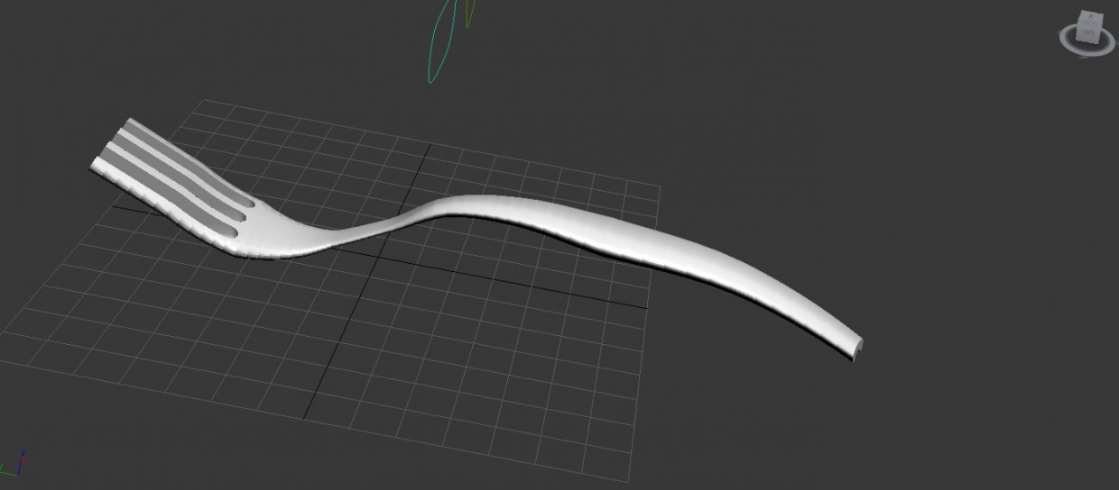 fork in 3d max vray image
