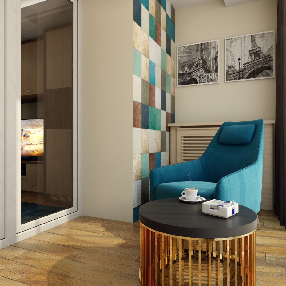 Спальня Спальня в 3d max vray изображение