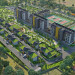 आवासीय परिसर "डेविस" खेल केंद्र। Townhouses. 3d max corona render में प्रस्तुत छवि