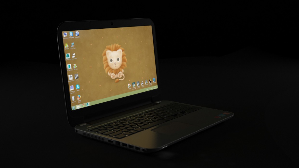 Dell 5521 Dell 5521 в 3d max vray зображення